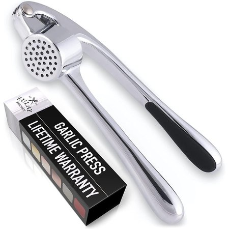 ZULAY KITCHEN Garlic Press  Chrome ZULB083P6H4GJ